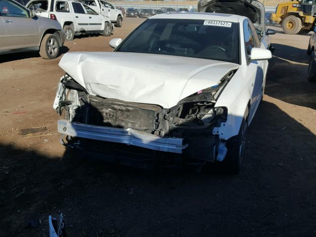 WAUEF78E78A145570 - 2008 AUDI A4 S-LINE WHITE photo 9