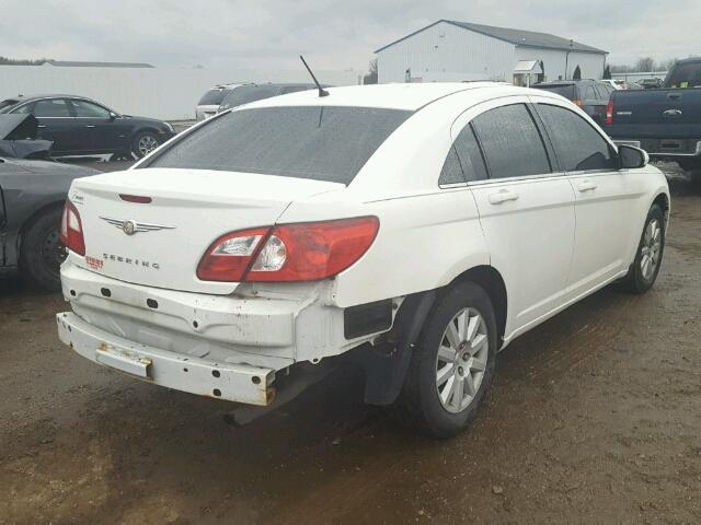 1C3LC46R57N544996 - 2007 CHRYSLER SEBRING WHITE photo 4