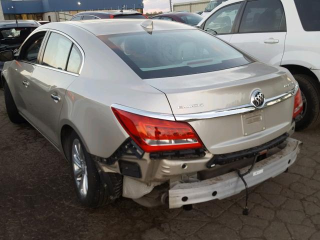 1G4GD5G34FF210778 - 2015 BUICK LACROSSE P WHITE photo 3