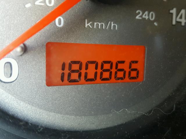 1HGEM22942L011362 - 2002 HONDA CIVIC EX BLACK photo 8