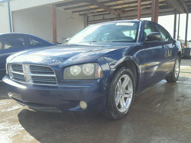 2B3KA43G66H160492 - 2006 DODGE CHARGER SE BLUE photo 2