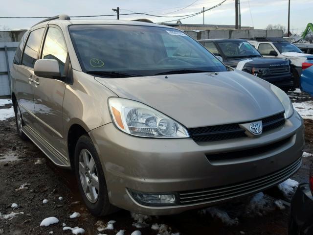 5TDZA22C44S120376 - 2004 TOYOTA SIENNA XLE TAN photo 9