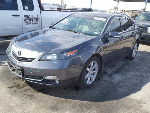 19UUA8F59DA005246 - 2013 ACURA TL TECH GRAY photo 2