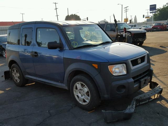 5J6YH18356L008810 - 2006 HONDA ELEMENT LX BLUE photo 1