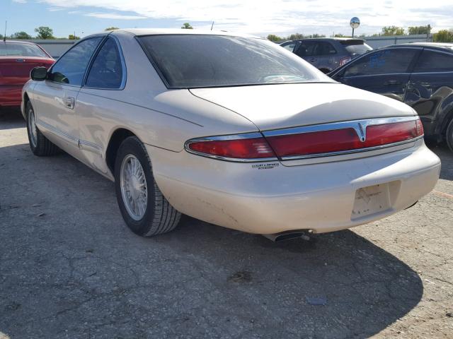 1LNLM91V3VY711471 - 1997 LINCOLN MARK VIII CREAM photo 3