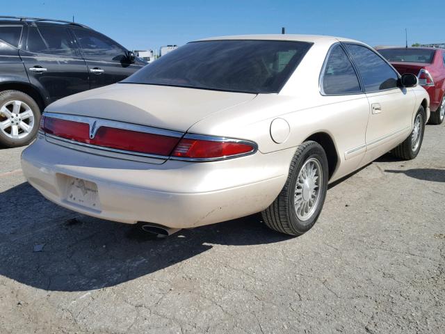 1LNLM91V3VY711471 - 1997 LINCOLN MARK VIII CREAM photo 4