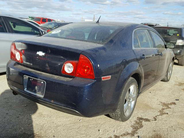 1G1ZC5EB9AF179295 - 2010 CHEVROLET MALIBU 1LT 蓝色 照片 4