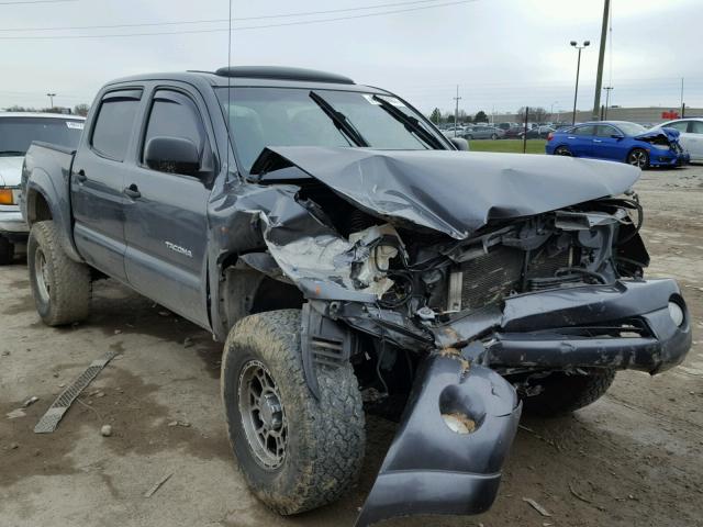 3TMLU42N59M033989 - 2009 TOYOTA TACOMA DOU GRAY photo 1