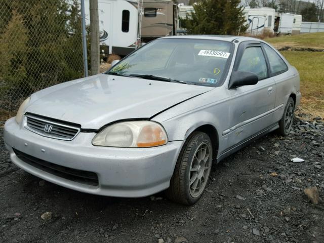 1HGEJ8247WL048167 - 1998 HONDA CIVIC EX GRAY photo 2