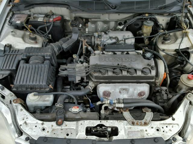 1HGEJ8247WL048167 - 1998 HONDA CIVIC EX GRAY photo 7