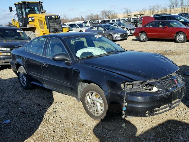 1G2NE52F94M663138 - 2004 PONTIAC GRAND AM S BLACK photo 1