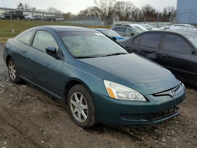 1HGCM82613A021893 - 2003 HONDA ACCORD EX GREEN photo 1