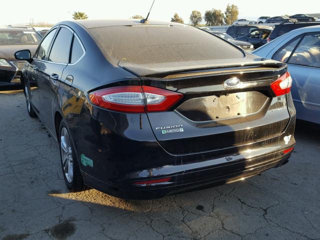 3FA6P0SU3GR115875 - 2016 FORD FUSION TIT BLACK photo 3