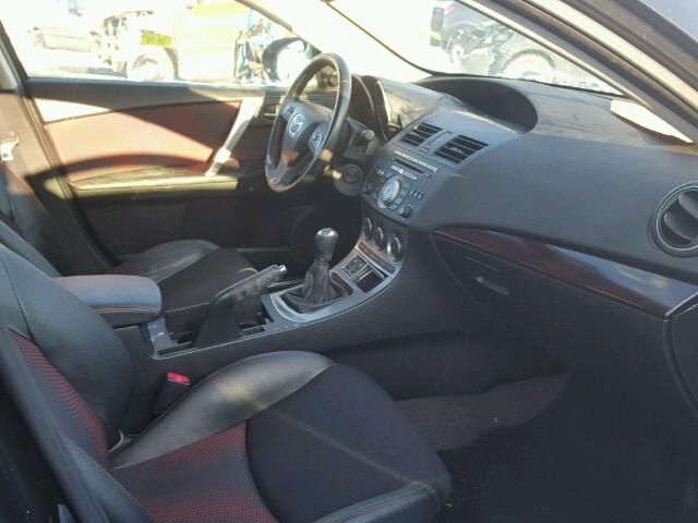 JM1BL1H31A1318757 - 2010 MAZDA SPEED 3 黑色 照片 5