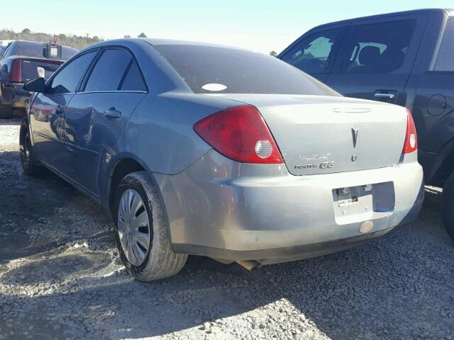 1G2ZF58B974158126 - 2007 PONTIAC G6 VALUE L GREEN photo 3