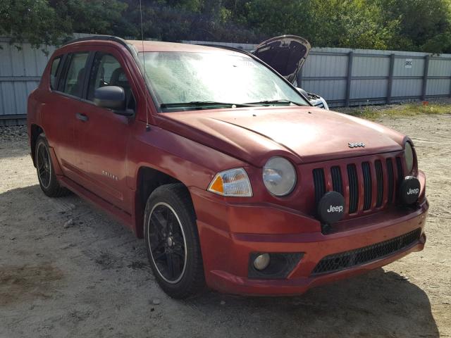 1J8FT47W18D677798 - 2008 JEEP COMPASS SP 勃艮第红 照片 1