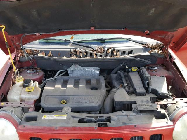 1J8FT47W18D677798 - 2008 JEEP COMPASS SP 勃艮第红 照片 7