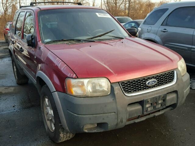 1FMYU041X1KA34491 - 2001 FORD ESCAPE XLT BURGUNDY photo 1