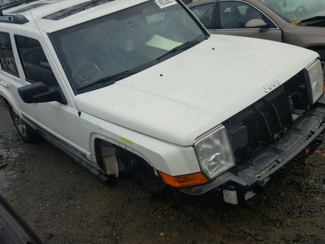 1J8HH58247C657867 - 2007 JEEP COMMANDER WHITE photo 9