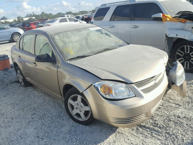 1G1AK55F277202714 - 2007 CHEVROLET COBALT LS GOLD photo 1