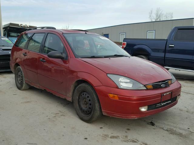 1FAFP35Z64W123762 - 2004 FORD FOCUS ZTW BURGUNDY photo 1