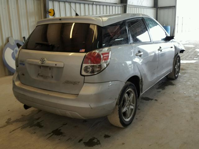 2T1KR32E37C685619 - 2007 TOYOTA COROLLA MA SILVER photo 4