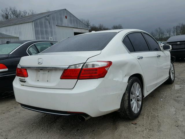 1HGCR2F84DA089259 - 2013 HONDA ACCORD EXL WHITE photo 4