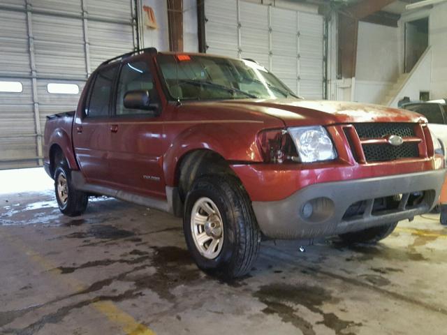 1FMZU67E41UA58716 - 2001 FORD EXPLORER S BURGUNDY photo 1