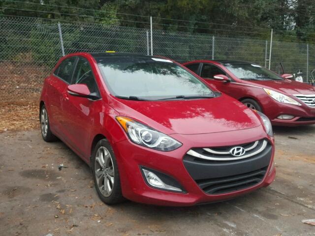 KMHD35LE1DU130697 - 2013 HYUNDAI ELANTRA GT RED photo 1