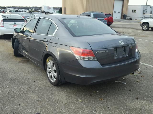 1HGCP268X9A805868 - 2009 HONDA ACCORD EXL GRAY photo 3