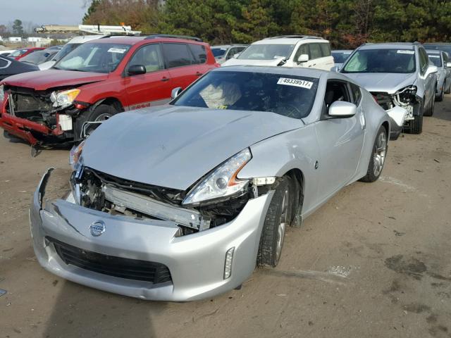 JN1AZ4EH0DM383777 - 2013 NISSAN 370Z BASE SILVER photo 2