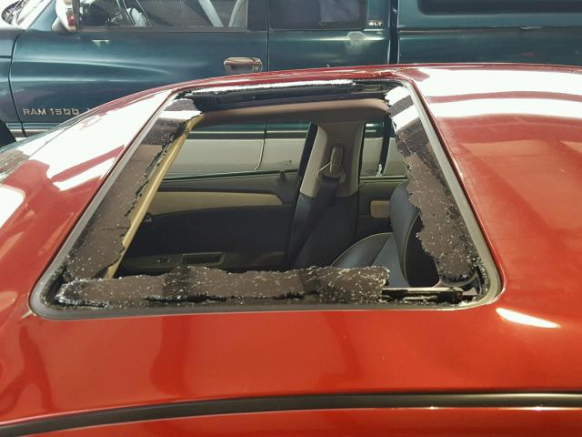 1G1ZE5E03CF282868 - 2012 CHEVROLET MALIBU LTZ RED photo 9