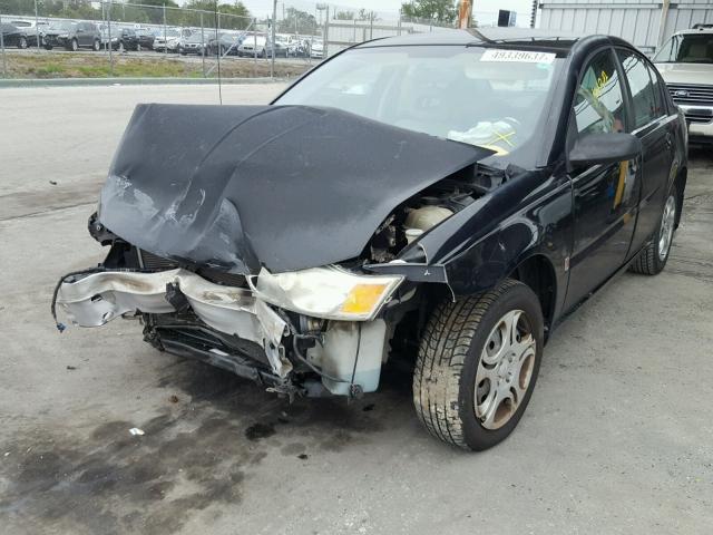 1G8AJ52F04Z129996 - 2004 SATURN ION LEVEL BLACK photo 2