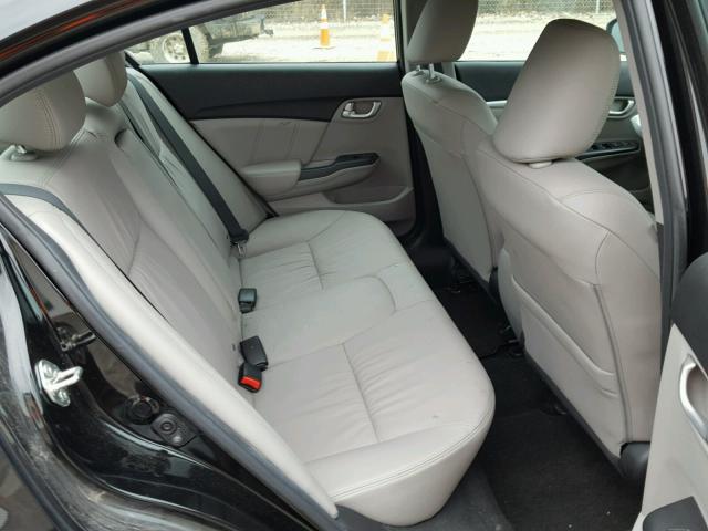 2HGFB2F98FH550316 - 2015 HONDA CIVIC EXL 黑色 照片 6