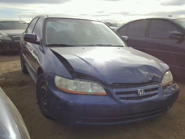 1HGCG56492A019967 - 2002 HONDA ACCORD LX BLUE photo 1