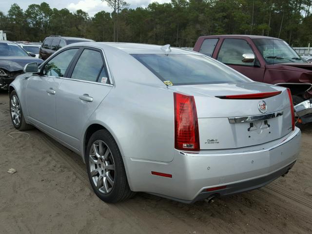 1G6DF577890146811 - 2009 CADILLAC CTS SILVER photo 3