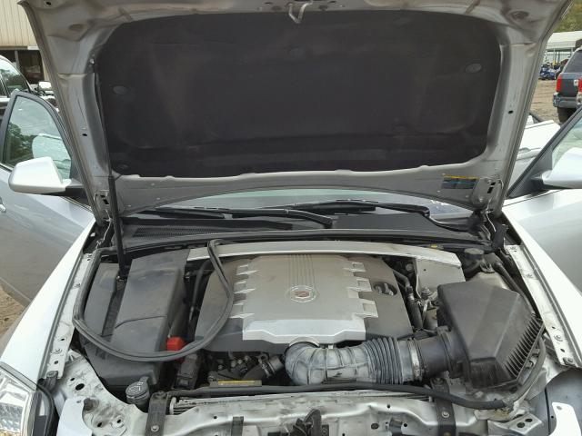 1G6DF577890146811 - 2009 CADILLAC CTS SILVER photo 7