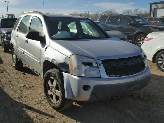 2CNDL13F466208067 - 2006 CHEVROLET EQUINOX LS SILVER photo 1