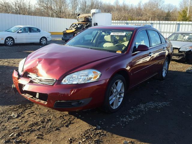 2G1WU583089209047 - 2008 CHEVROLET IMPALA LTZ MAROON photo 2