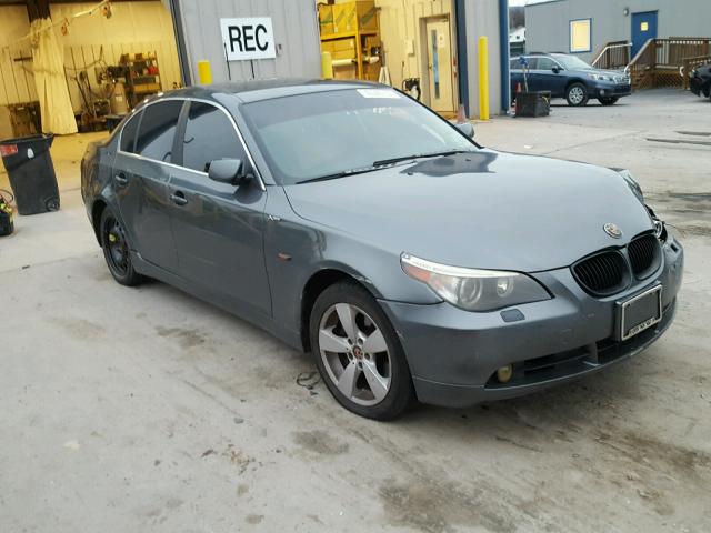 WBANF33527CS41691 - 2007 BMW 525 XI GRAY photo 1