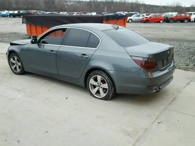 WBANF33527CS41691 - 2007 BMW 525 XI GRAY photo 3