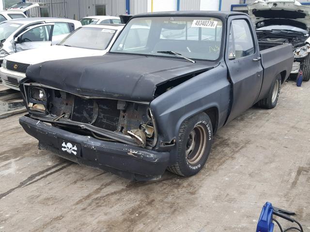 CCV144J124810 - 1974 CHEVROLET PICKUP BLACK photo 2