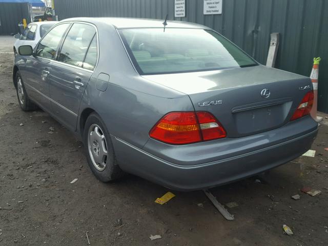 JTHBN30FX20054424 - 2002 LEXUS LS 430 GRAY photo 3