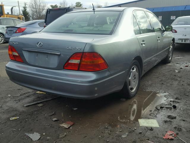 JTHBN30FX20054424 - 2002 LEXUS LS 430 GRAY photo 4