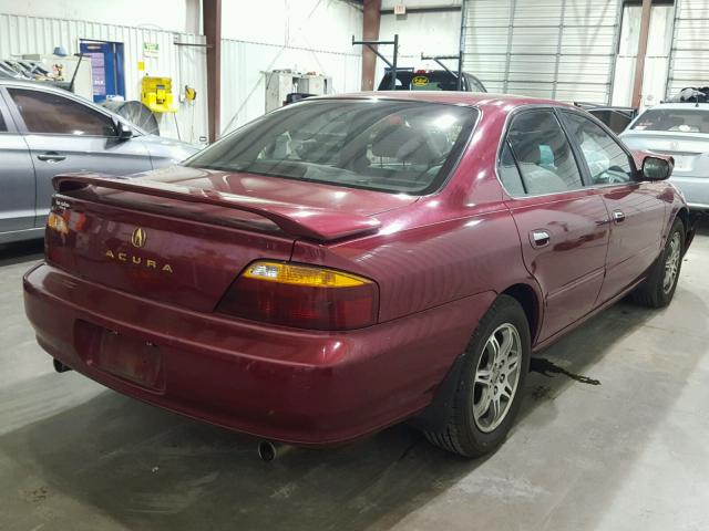 19UUA5668YA000892 - 2000 ACURA 3.2TL RED photo 4