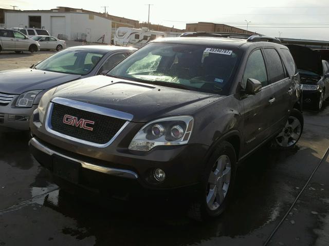 1GKER23737J145400 - 2007 GMC ACADIA SLT ყავისფერი ფოტო 2