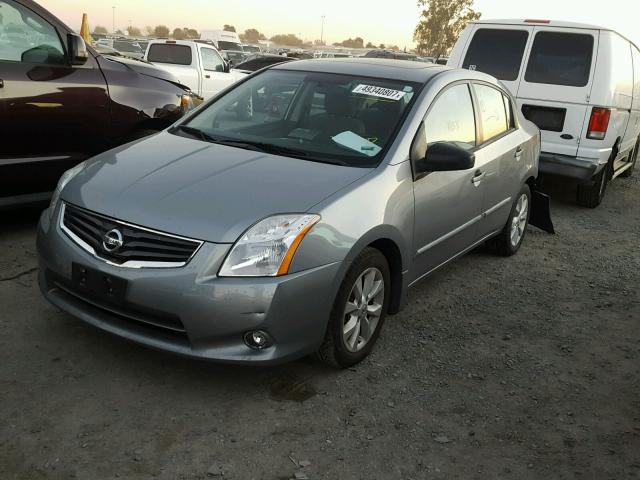 3N1AB6AP6AL622784 - 2010 NISSAN SENTRA 2.0 GRAY photo 2