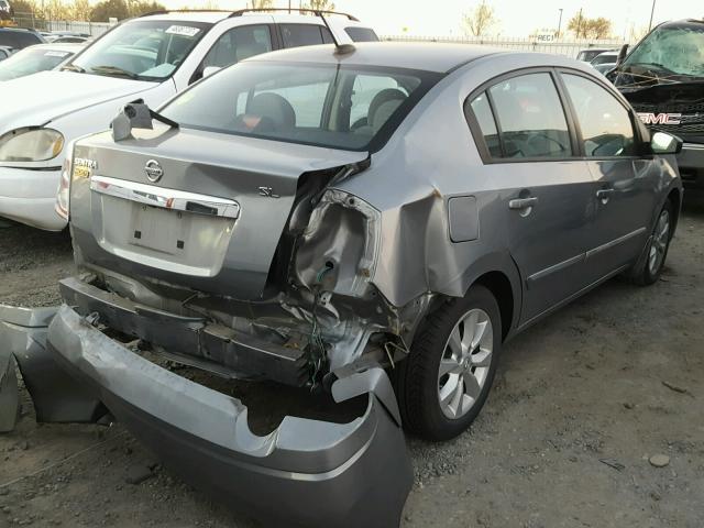 3N1AB6AP6AL622784 - 2010 NISSAN SENTRA 2.0 GRAY photo 4