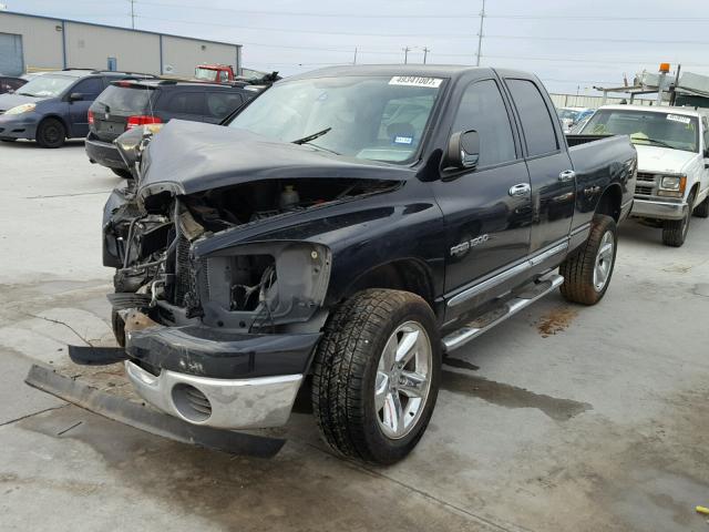 1D7HA18N36J124486 - 2006 DODGE RAM 1500 S BLACK photo 2