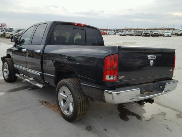 1D7HA18N36J124486 - 2006 DODGE RAM 1500 S BLACK photo 3